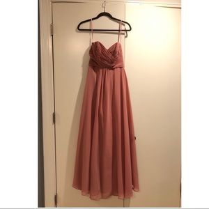 Strapless Bridesmaid Dress